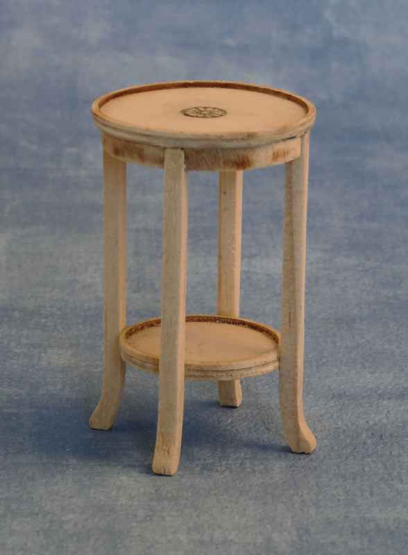 Bijzettafel in blankhout