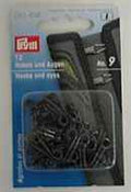 Haken en ogen 12 st.