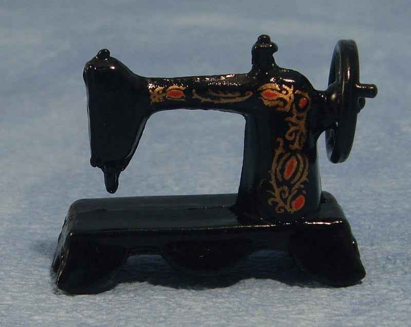 Zwarte naaimachine
