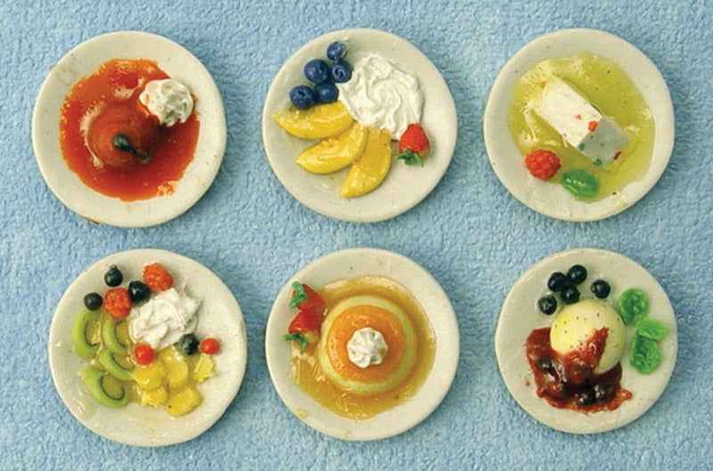 Desserts in schaal, per 6 st.