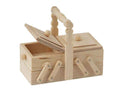 blank houten Naaibox