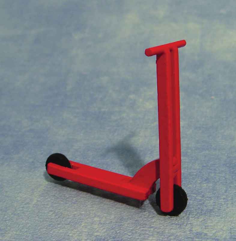 Kinderstep, rood
