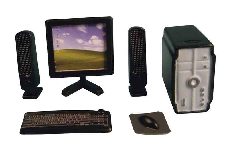 Zwarte computer