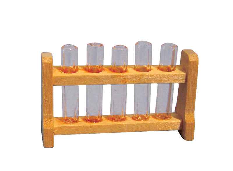 reageerbuisjes met rek