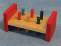 Hamertje tik, hout
