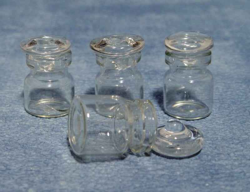 Voorradpot, glas, per 4 st.