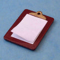 Klembord met papier