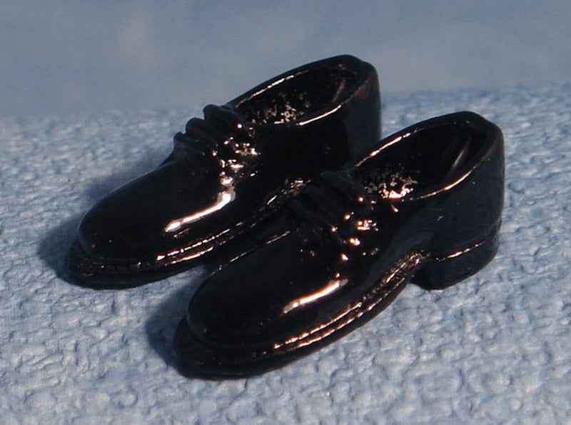 Herenschoenen, zwart, per paar