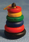 Ringenpuzzel, hout