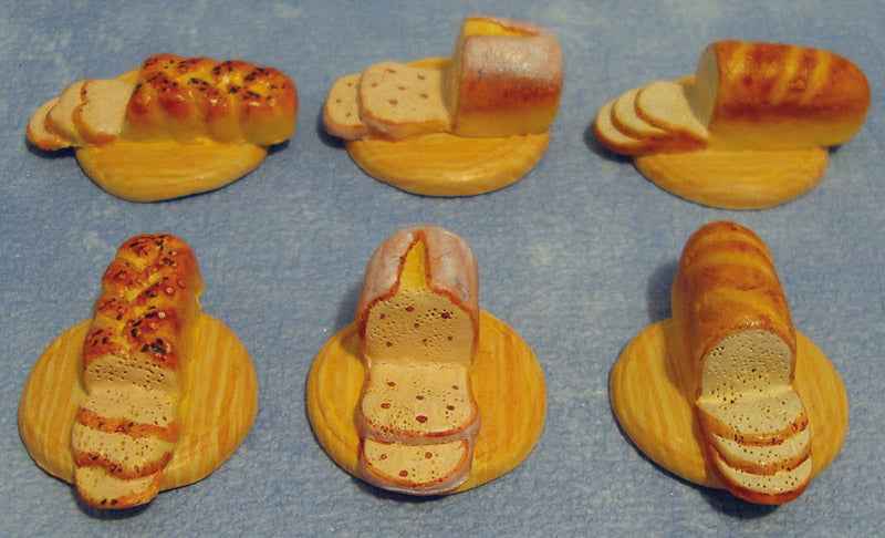 Brood op broodplank, 6 stuks