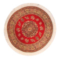rond vloerkleed rood 19cm