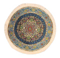 rond vloerkleed blauw 19cm