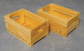 Krat, hout, 2 stuks