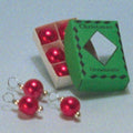 Rode kerstballen