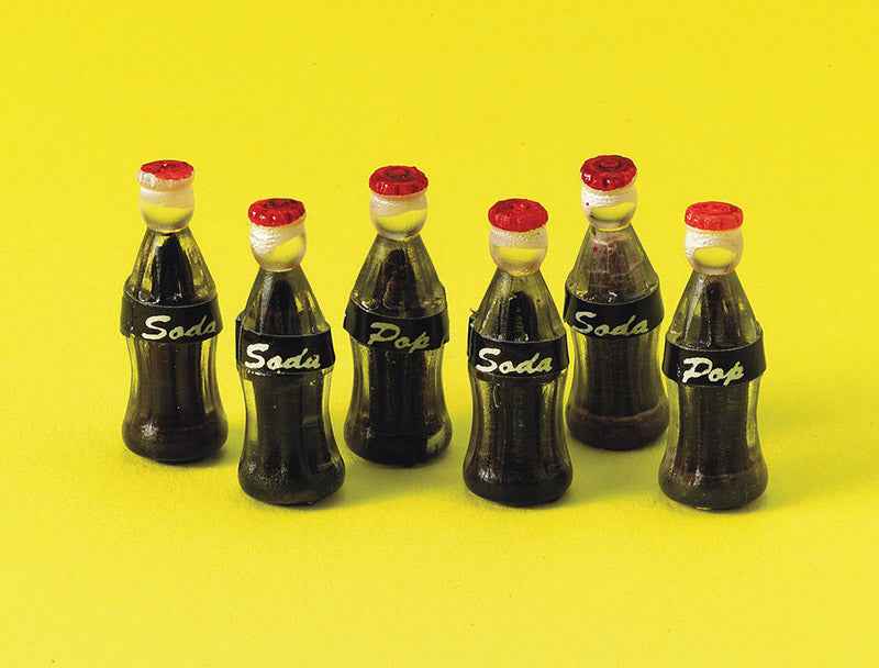 Cola in fles, per 6 st.