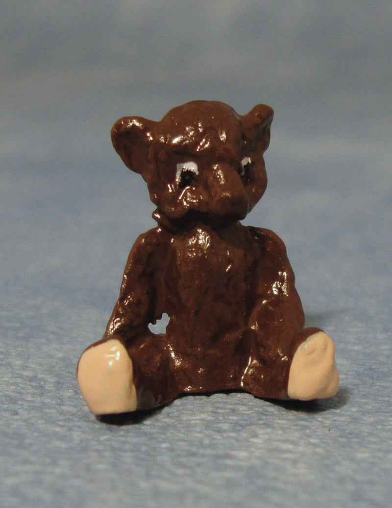 Teddy beer, bruin metaal