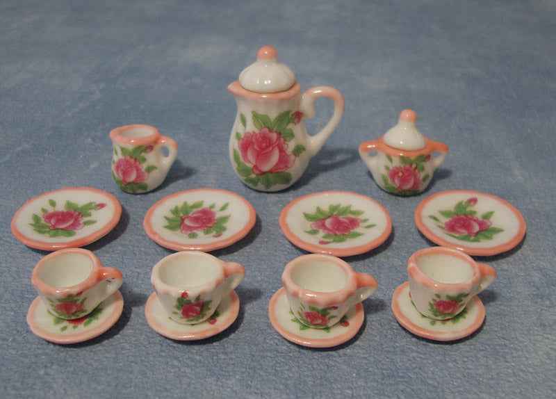 Bloemen thee servies
