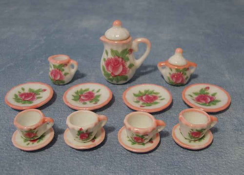 Bloemen thee servies