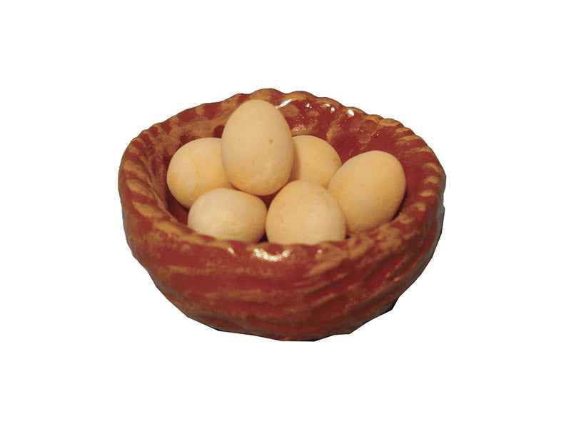 Mandje met eieren (2 stuks)