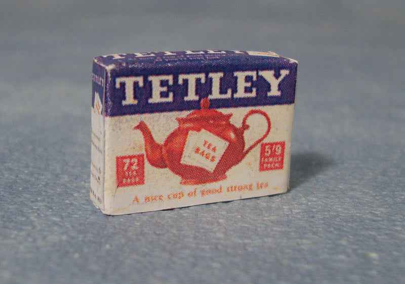 Tetley theezakjes, Vintage verpakking