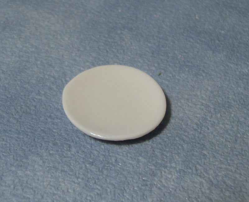 Moderne witte eetborden 12 stuks