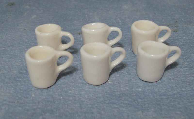 Set van 6 moderne mokken