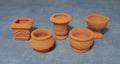 Terracotta Potten, 5 stuks