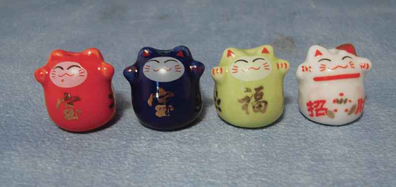 Geluks katjes 4 stuks