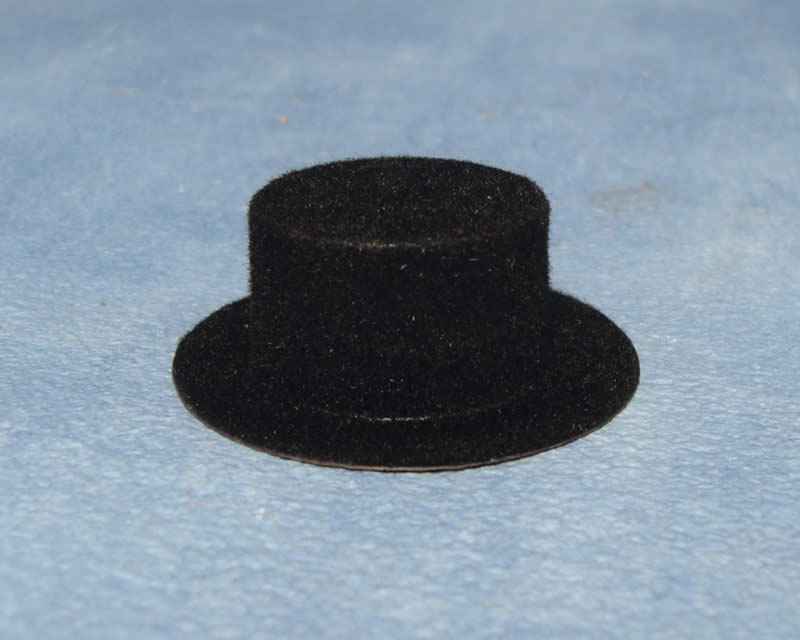 Zwarte hoed, 2 stuks