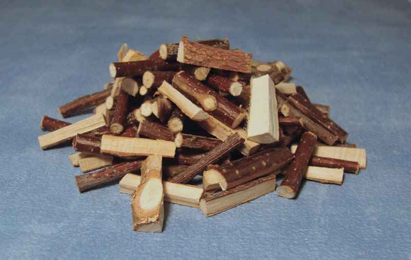 Gekloofd hout 50g