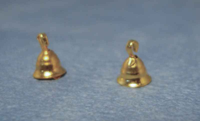 Mini handbel 5mm, 10 stuks