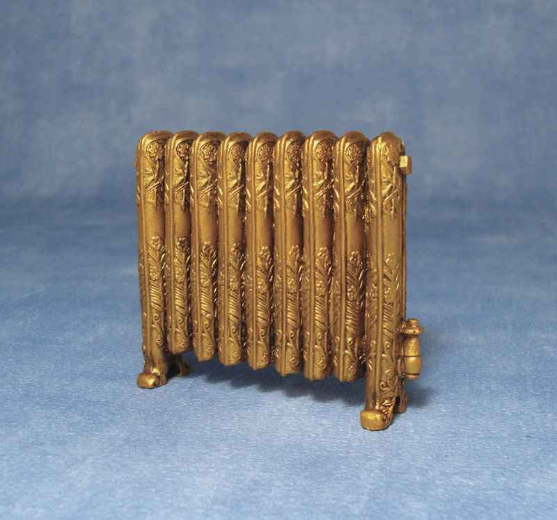 Radiator antiek goud