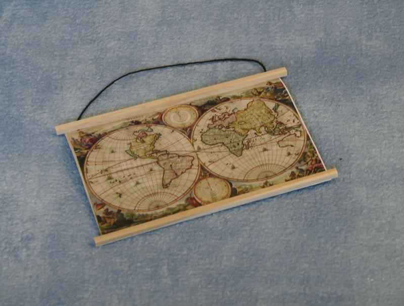 Oude wereldkaart