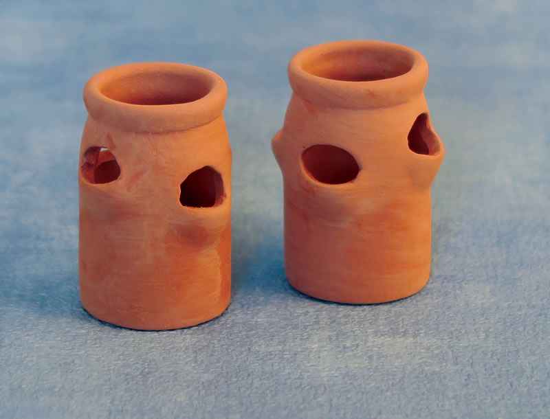 Aardbeipotten, 2 stuks