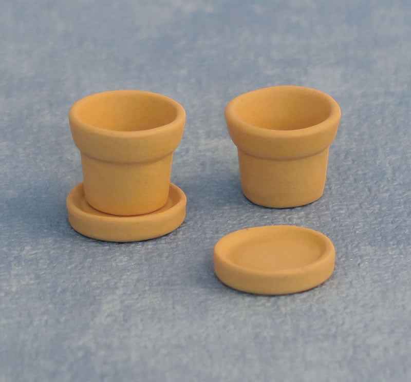Potten met deksel, 2 stuks