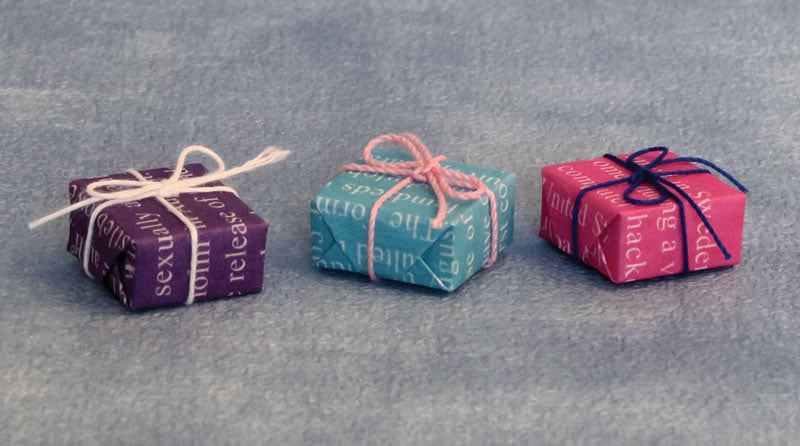 Cadeautjes, 3 stuks