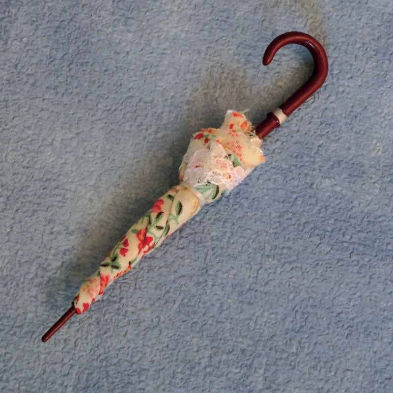 Paraplu met bloemen