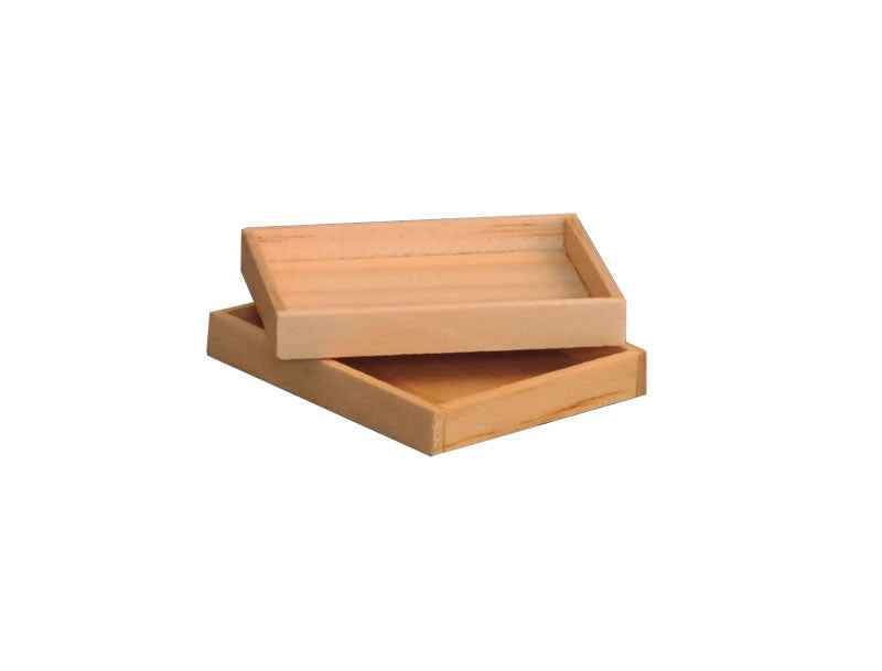 Krat, laag, 2 stuks