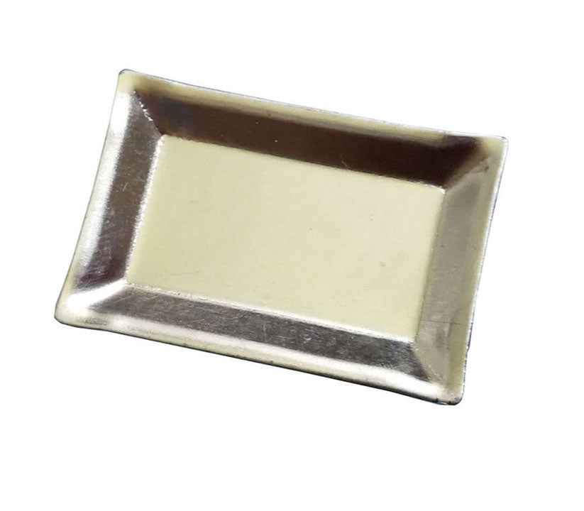 Metalen schaal, 10 stuks