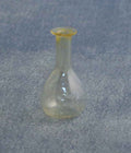 Doorzichtige glazen fles