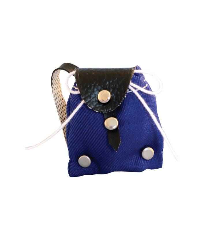 Blauwe rugzak