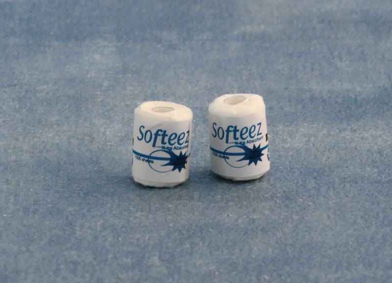 Tollet rollen, 2 stuks