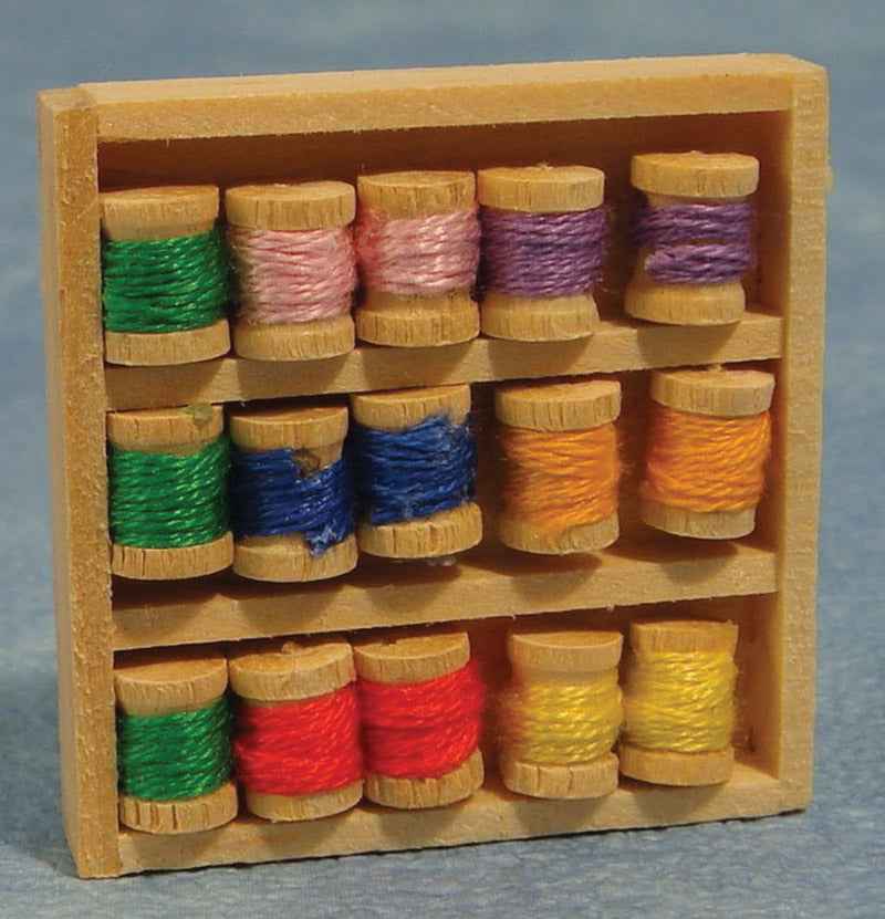 houten Doos met naaigarens