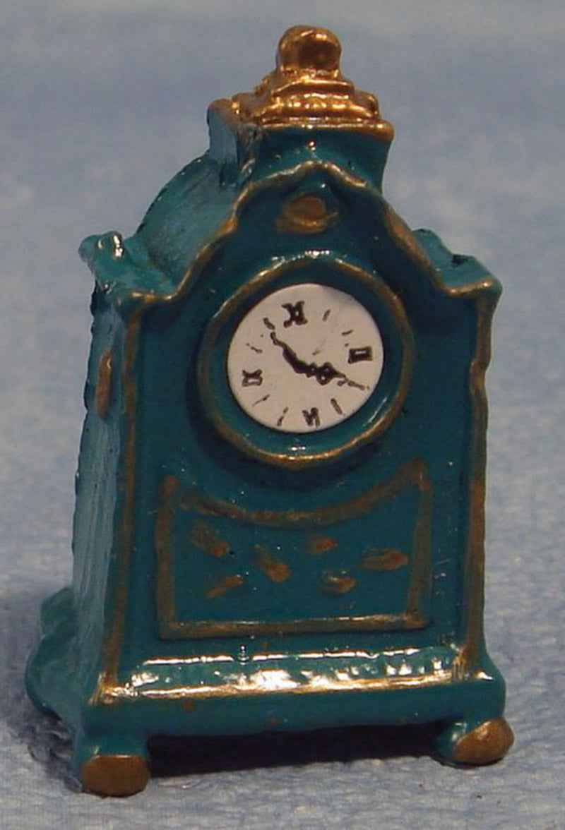 Klok, tafelmodel, blauw