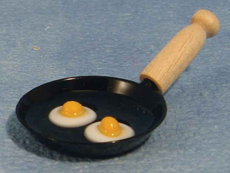 Koekepan met eieren