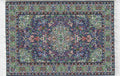 Vloerkleed blauw 10 x 14cm
