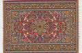 Vloerkleed oranje 10 x 14cm