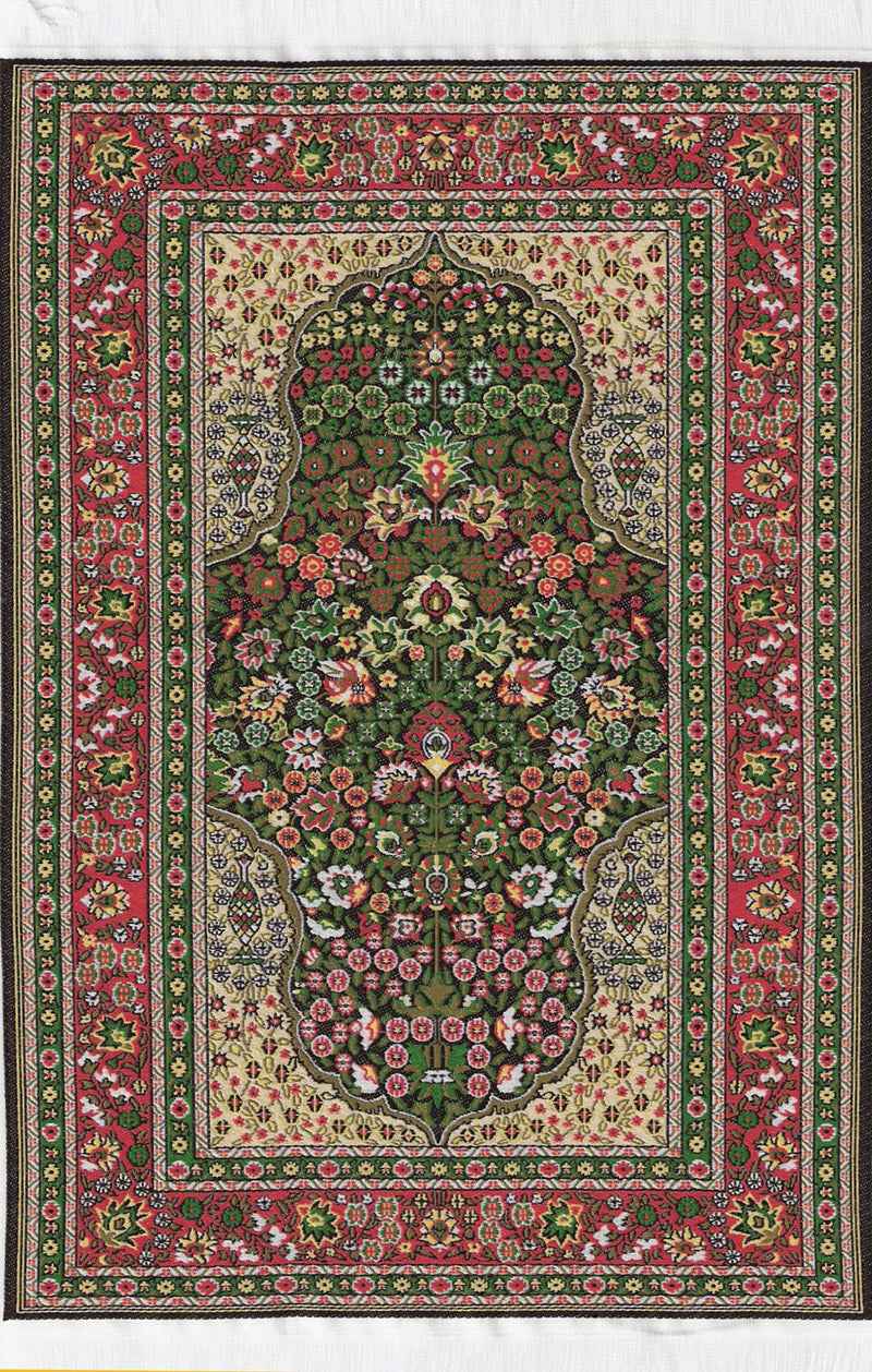 Vloerkleed groen 15 x 23cm