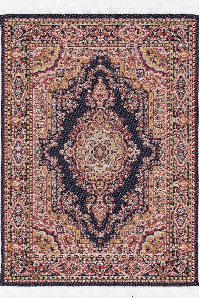 Vloerkleed paars 15 x 23cm