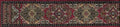 Traploper rood, lang